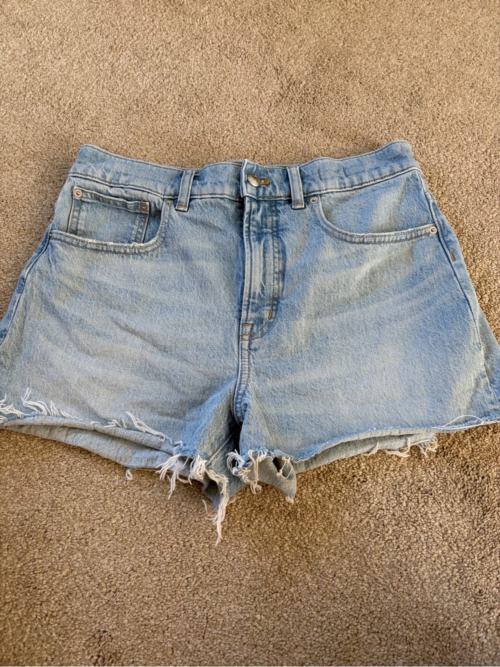 Madewell The Perfect Vintage Jean Short in Foster Wash - Size 29